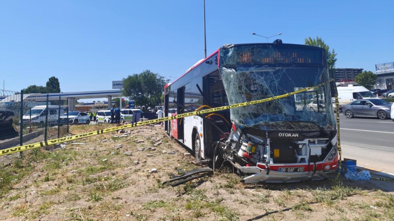 Ankara’da otobüs kazasında 1 kişi öldü, 9 kişi yaralandı: Sürücü tutuklandı