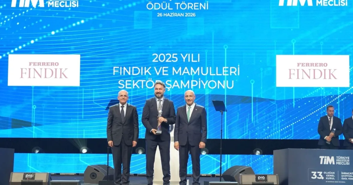 Ferrero Fındık, Fındık ve Mamulleri Sektörünün İhracat Şampiyonu Oldu Img