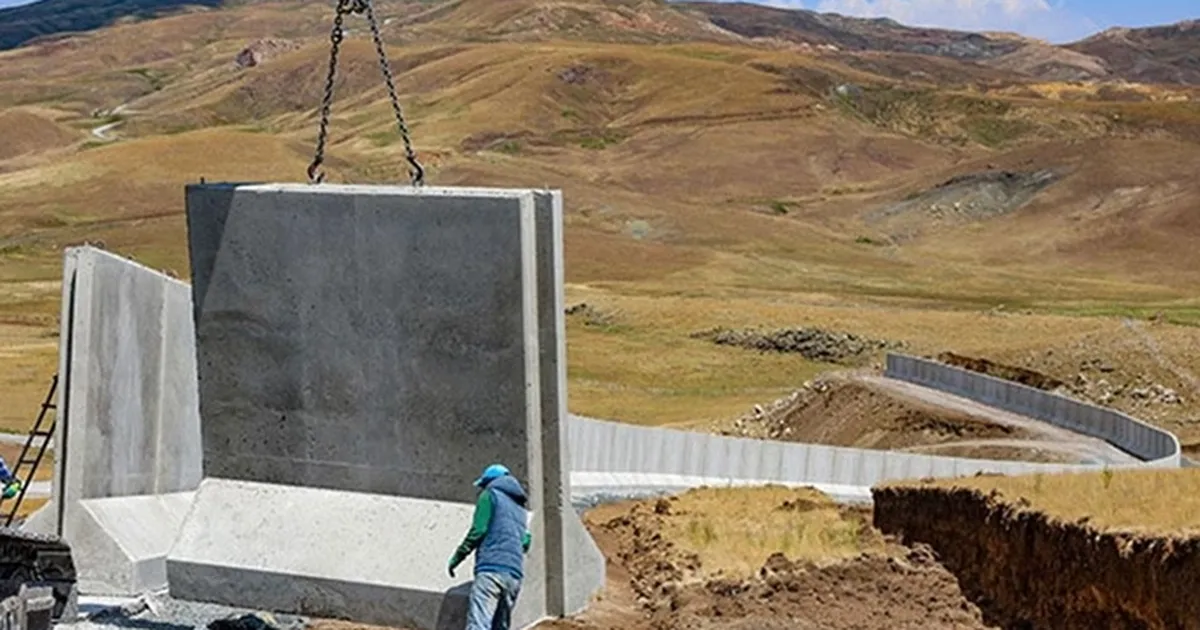 Sınır duvarında sona yaklaşıldı… Projenin 1.339 kilometresi tamamlandı Img