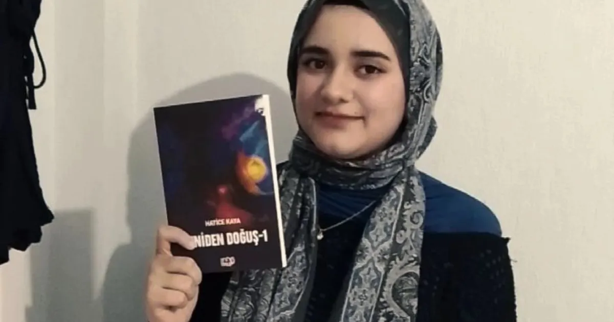 13 yaşındaki Ağrılı Hatice Kaya ilk romanını yayımladı Img